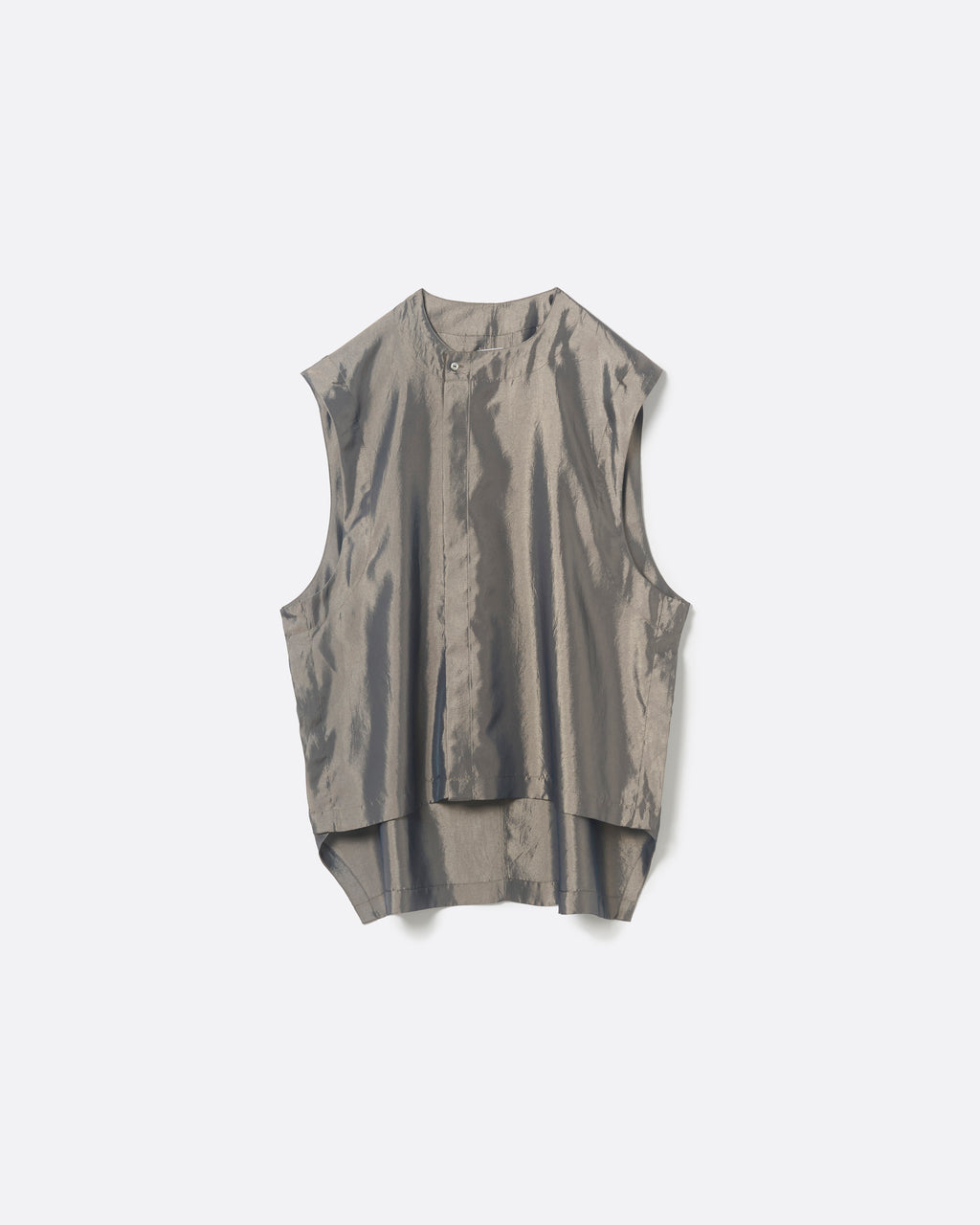 IRIDESCENT FARMERS VEST .11 【GLOSS BEIGE】 – SUBLATIONS