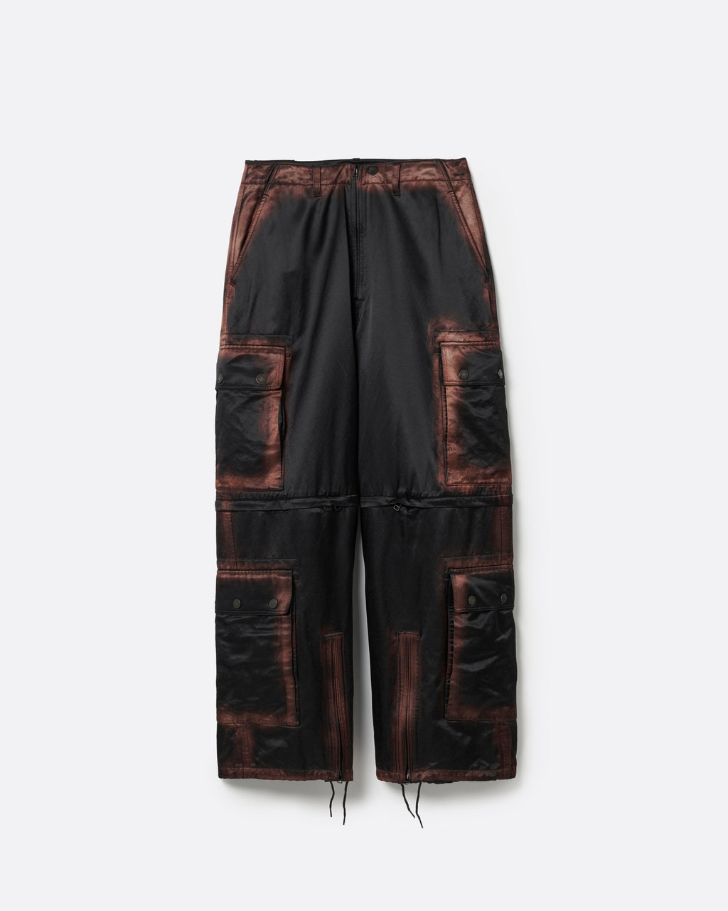 RUSTY SATIN TRANSFORM CARGO PANTS .13【RUSTY BLACK】 – SUBLATIONS