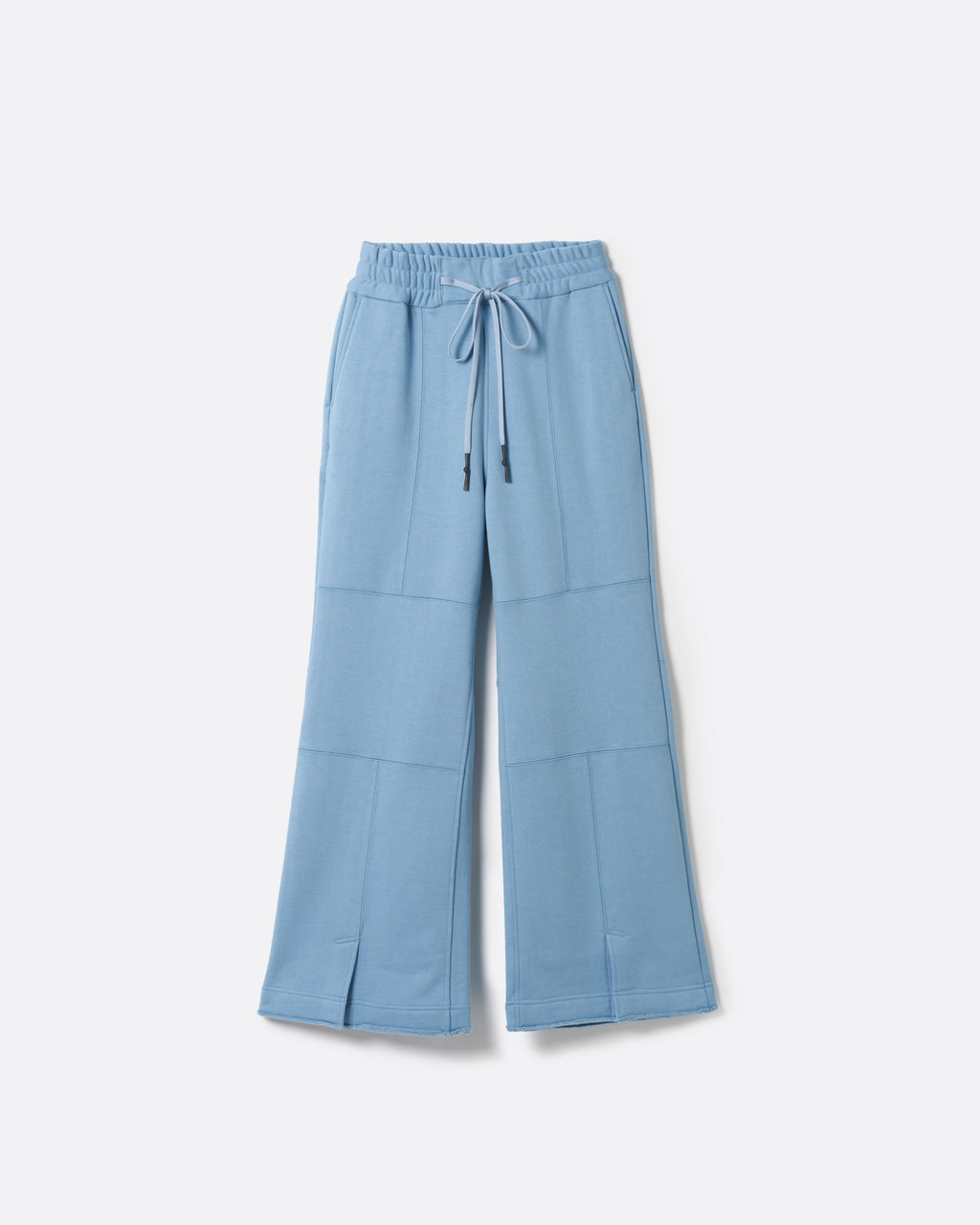 SAKURA OILED PANEL SWEAT PANTS【SAX BLUE】 – SUBLATIONS