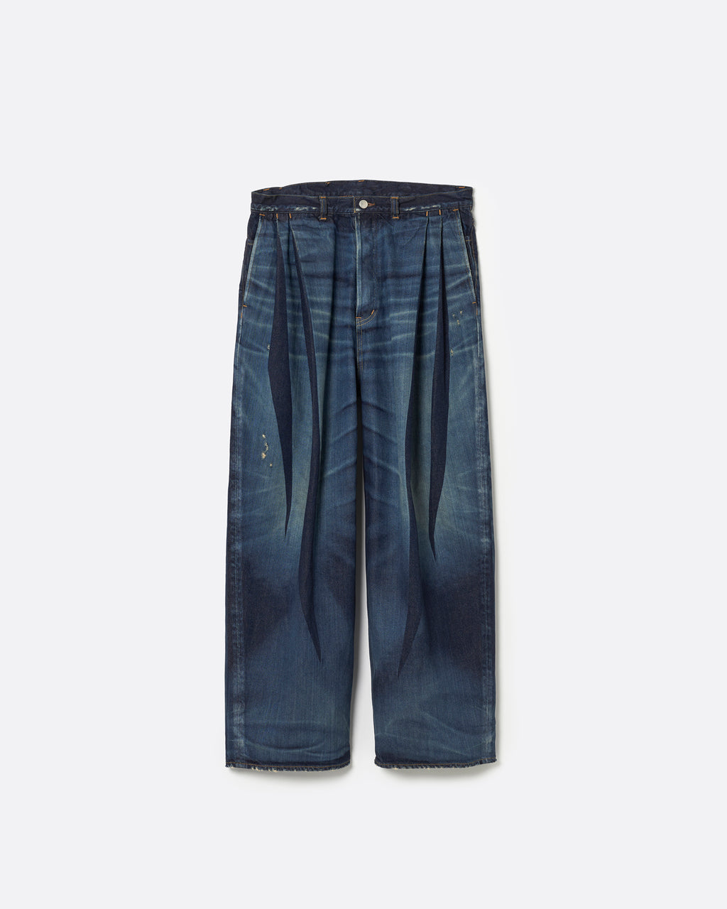 2TUCK WIDE DENIM PANTS -ENTASIS Mk-Ⅱ- 2TUCK WIDE DENIM PANTS -ENTASIS Mk-Ⅱ- .14【USED INDIGO】 – SUBLATIONS