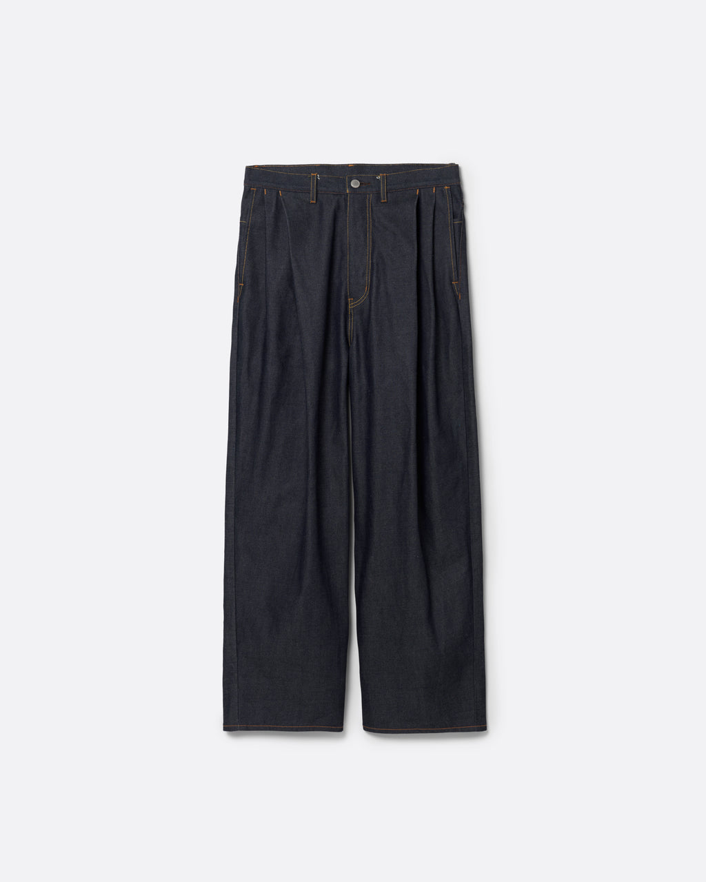 2TUCK WIDE DENIM PANTS -ENTASIS Mk-Ⅲ-【RIGID INDIGO】 – SUBLATIONS