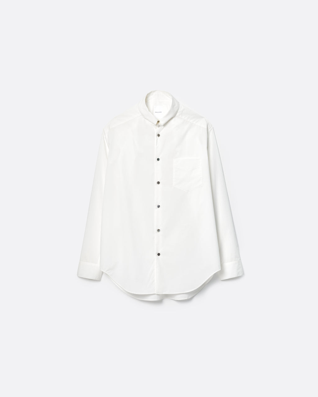 REGULAR FIT TAB COLLAR SHIRT【WHITE】 – SUBLATIONS