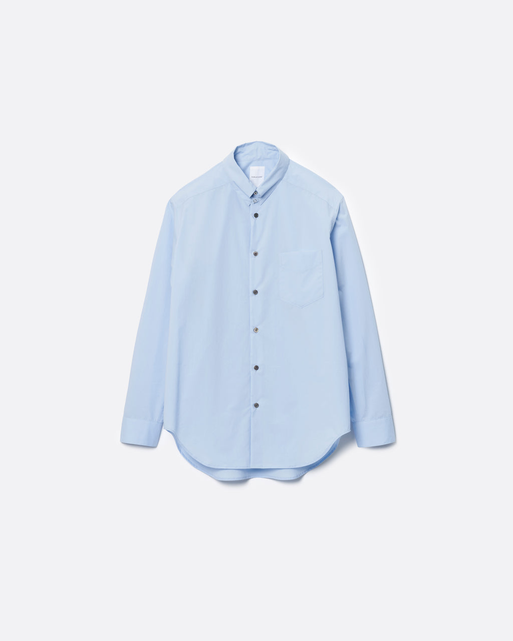 REGULAR FIT TAB COLLAR SHIRT【SAX BLUE】 – SUBLATIONS