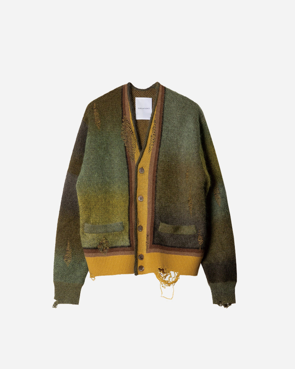 KASURIJACQUARDCOMPACTCARDIGAN.