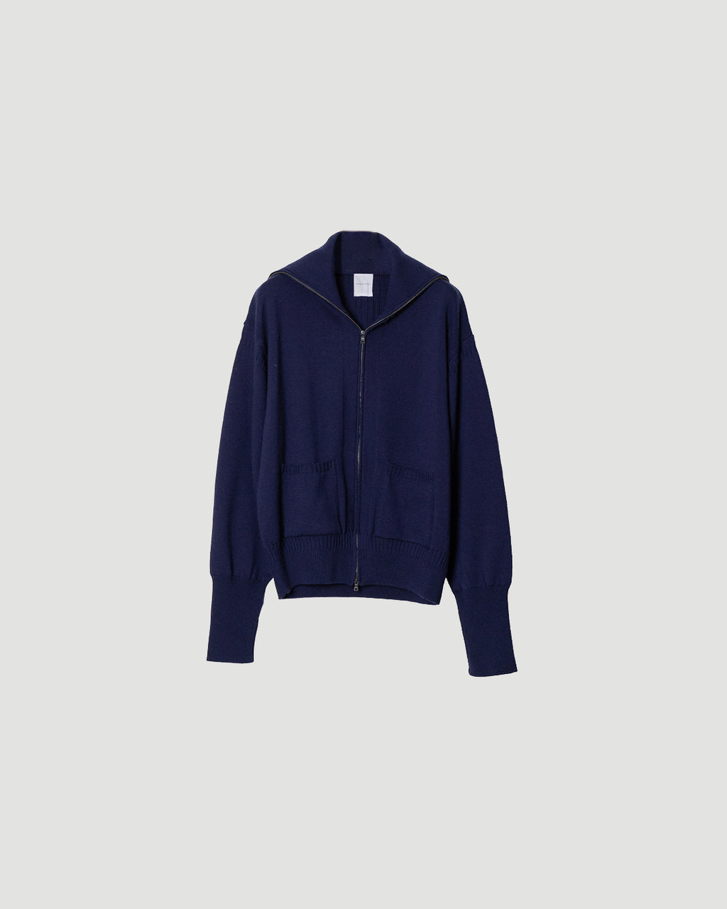 LONG NECK DRIVERS KNIT .07 [NAVY]