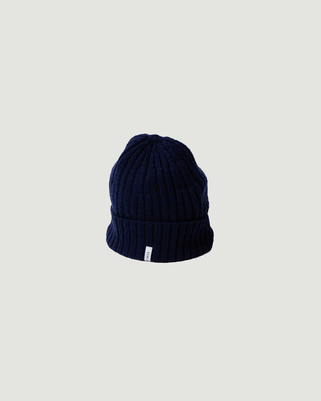 WASHABLE WOOL RIB KNIT CAP .07【NAVY】 – SUBLATIONS