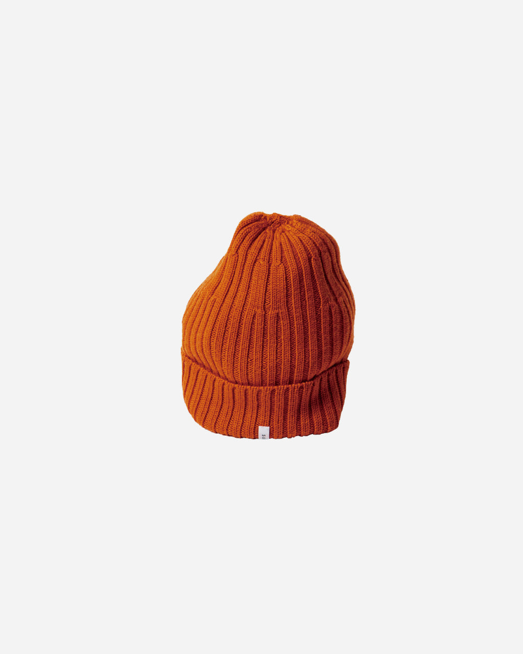 WASHABLE WOOL RIB KNIT CAP .07 【ORANGE】 – SUBLATIONS