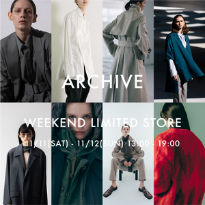 ARCHIVE WEEKEND LIMITED STORE