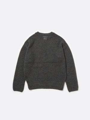 MOHAIR LOW GAUGE P/O KNIT .12【CHARCOAL】