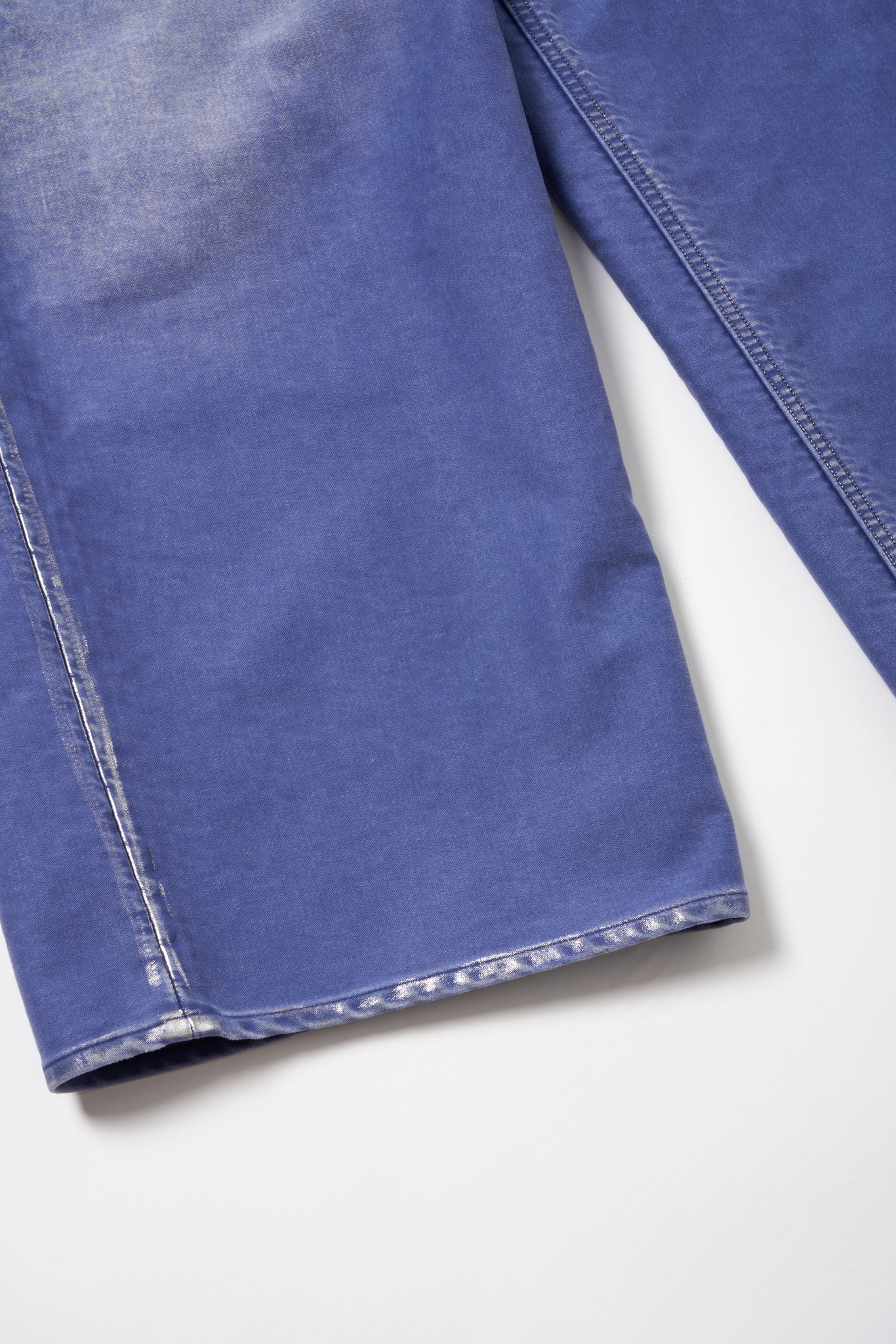 MOLESKINE 2TUCK WIDE BAGGY PANTS .12【CLASSIC BLUE】