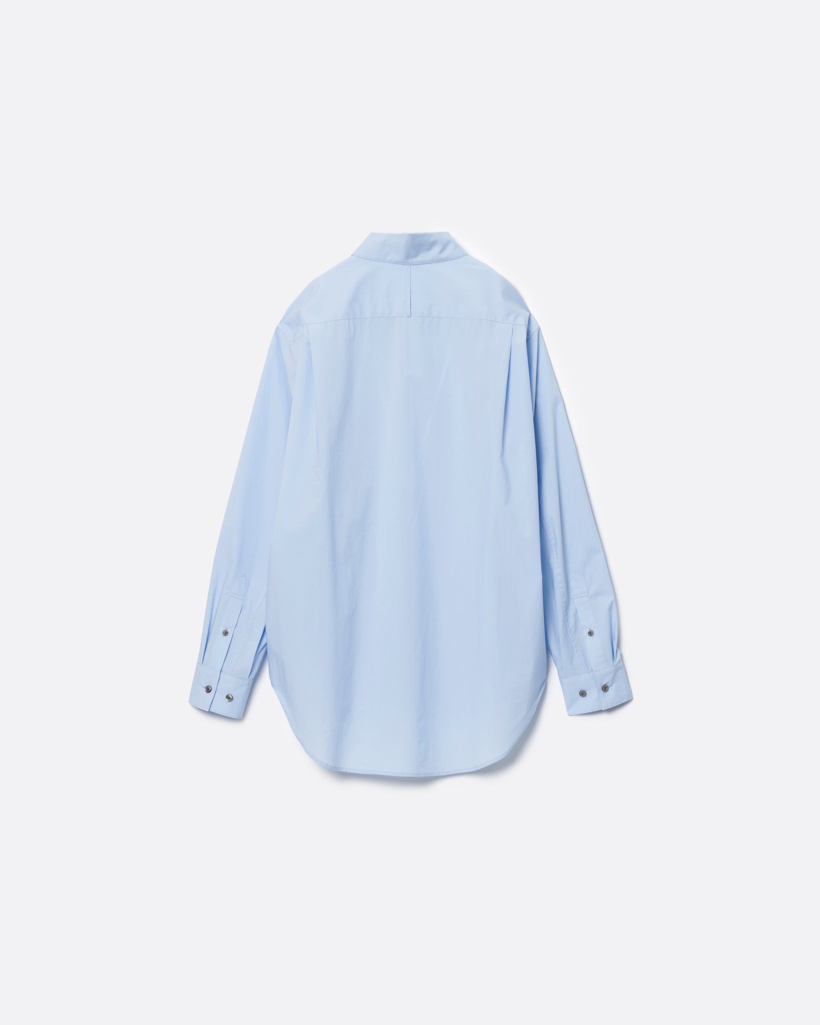 REGULAR FIT TAB COLLAR SHIRT【SAX BLUE】 – SUBLATIONS