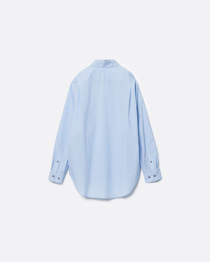 REGULAR FIT TAB COLLAR SHIRT【SAX BLUE】 – SUBLATIONS