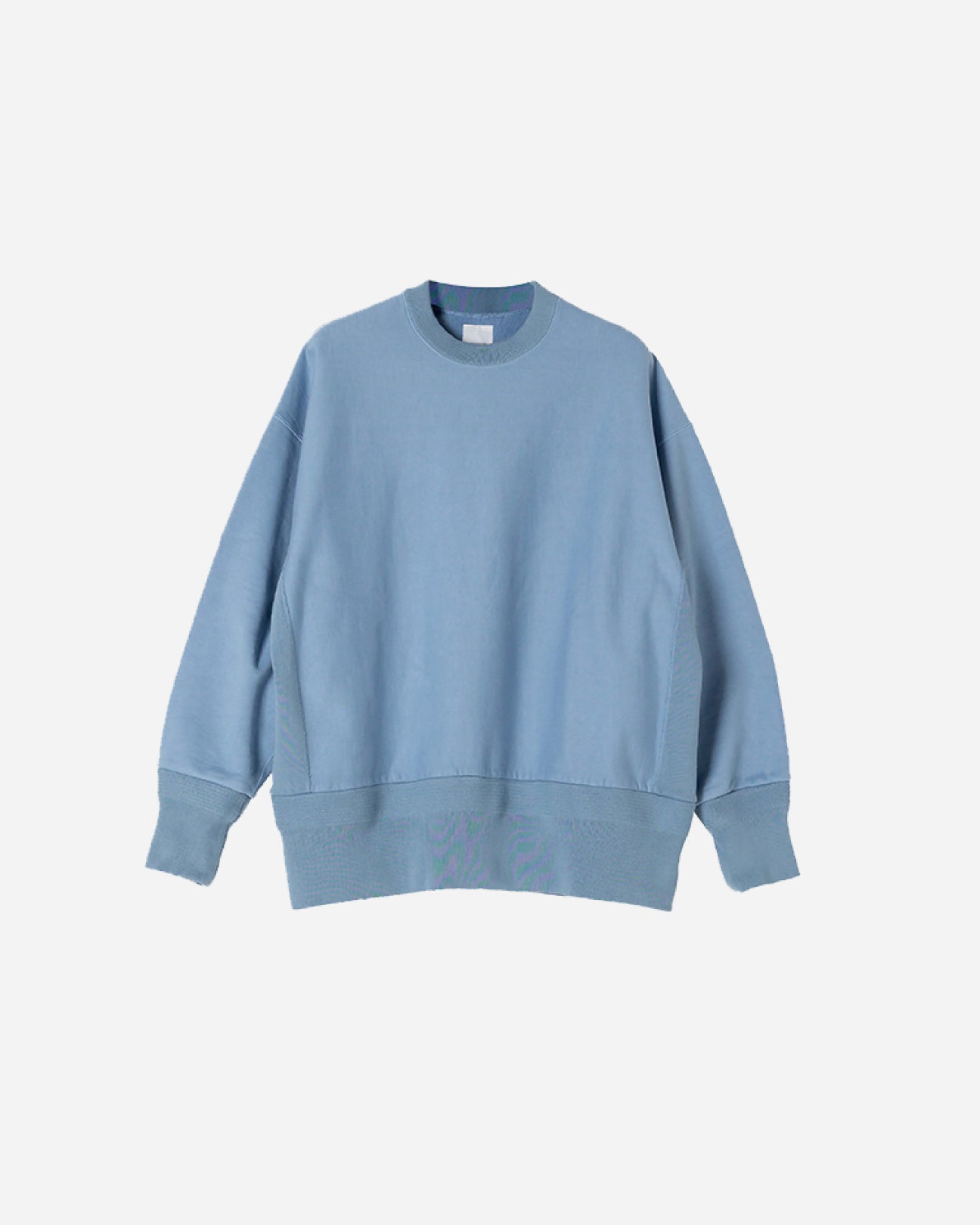 CREW NECK SWEATSHIRT -Milena-.06【SAX BLUE】