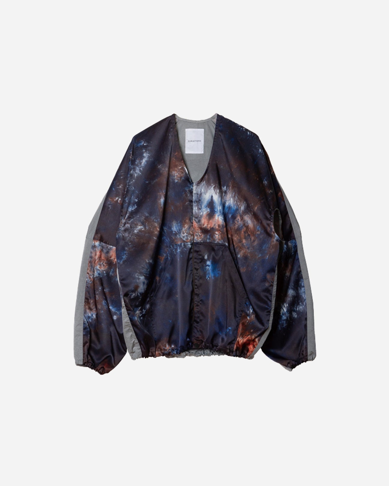 GRAPHIC PRINT AtG OVER JACKET .09 [DEEP BLUE]