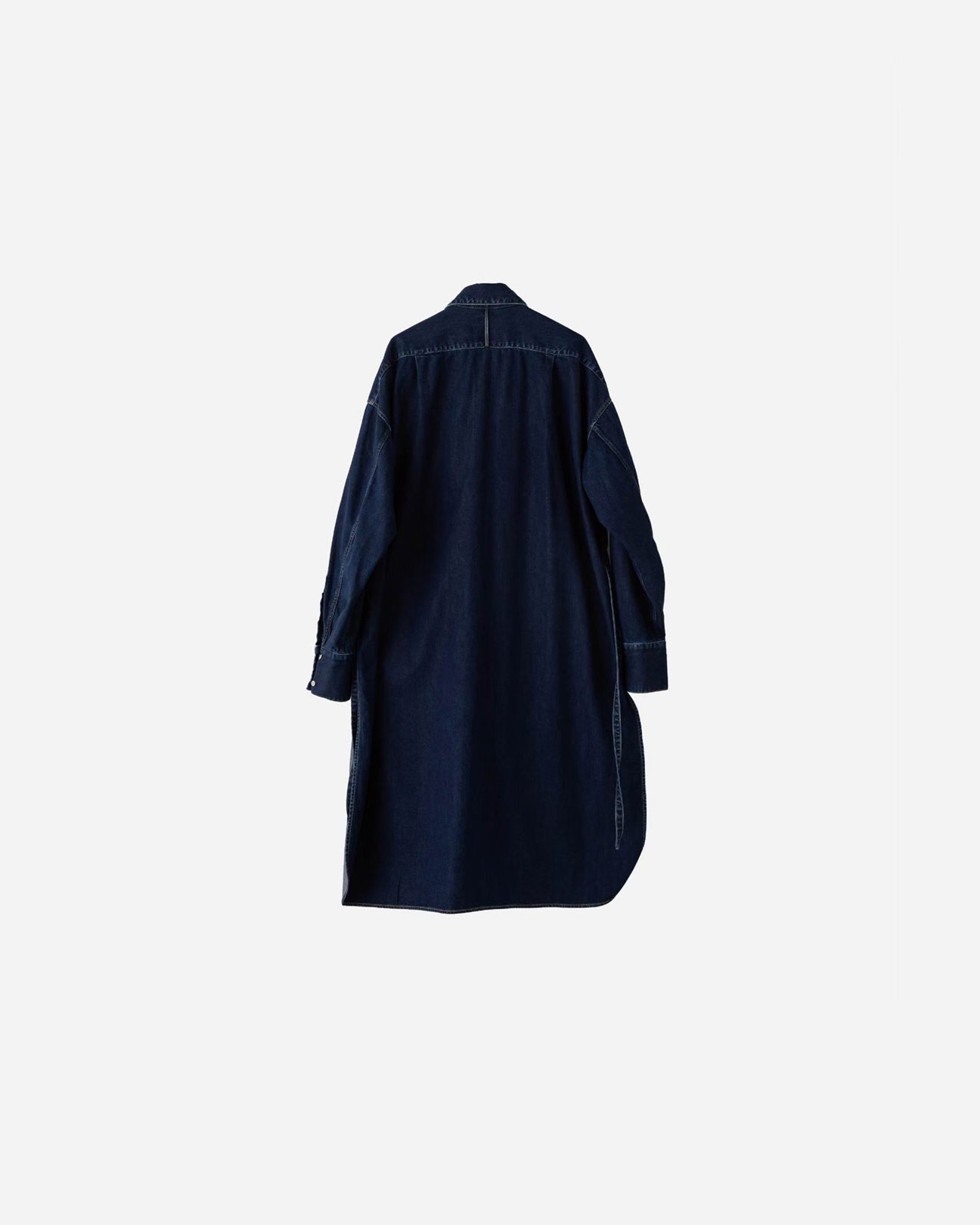 INDIGO DRESS LONG SHIRT .05【INDIGO】