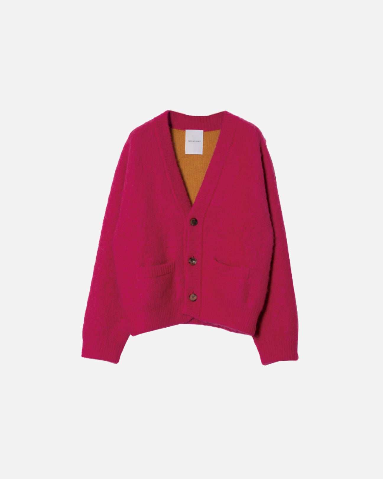 LOW SILHOUETTE MOHAIR CARDIGAN .07【PINK】