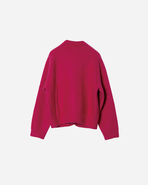 LOW SILHOUETTE MOHAIR CARDIGAN .07 [PINK]