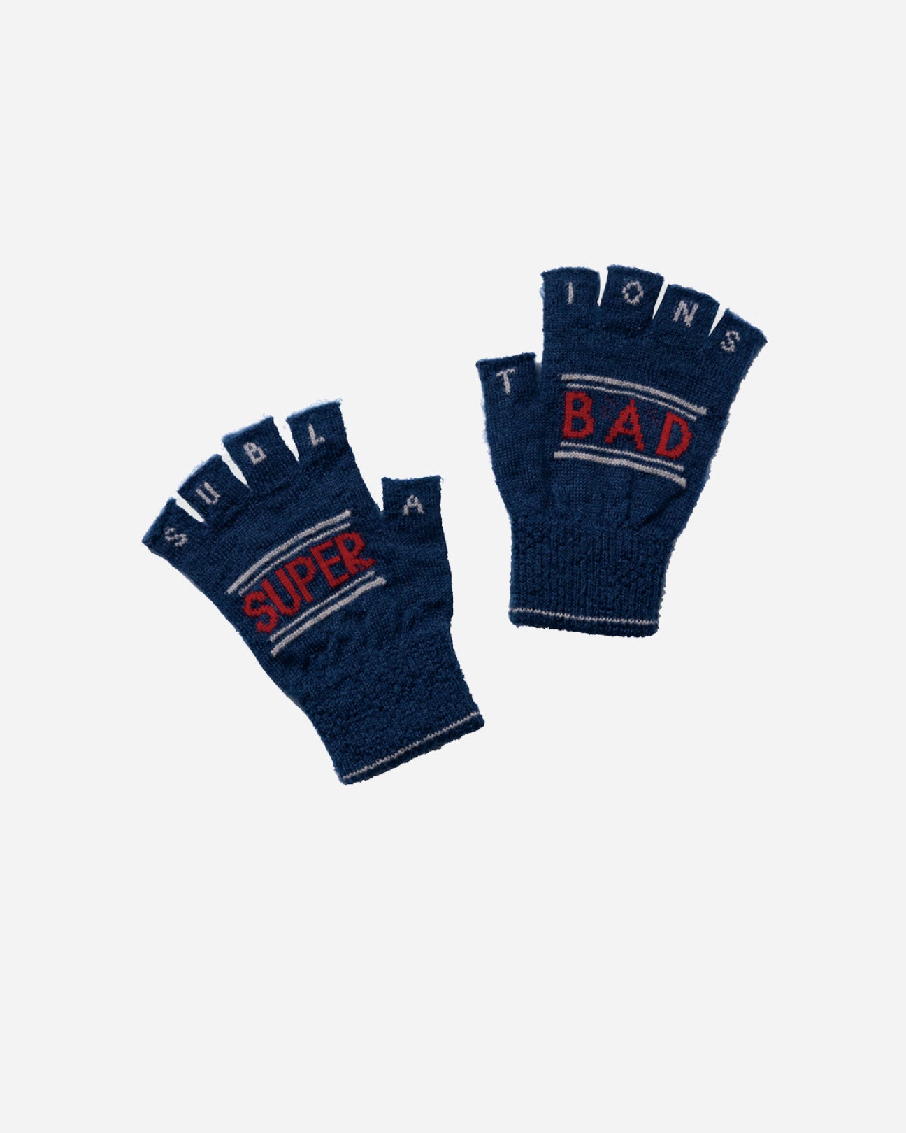 SGSB REVERSIBLE FINGERLESS GLOVES .10【NAVY】