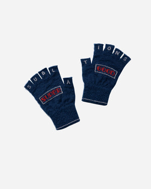 SGSB REVERSIBLE FINGERLESS GLOVES .10【NAVY】