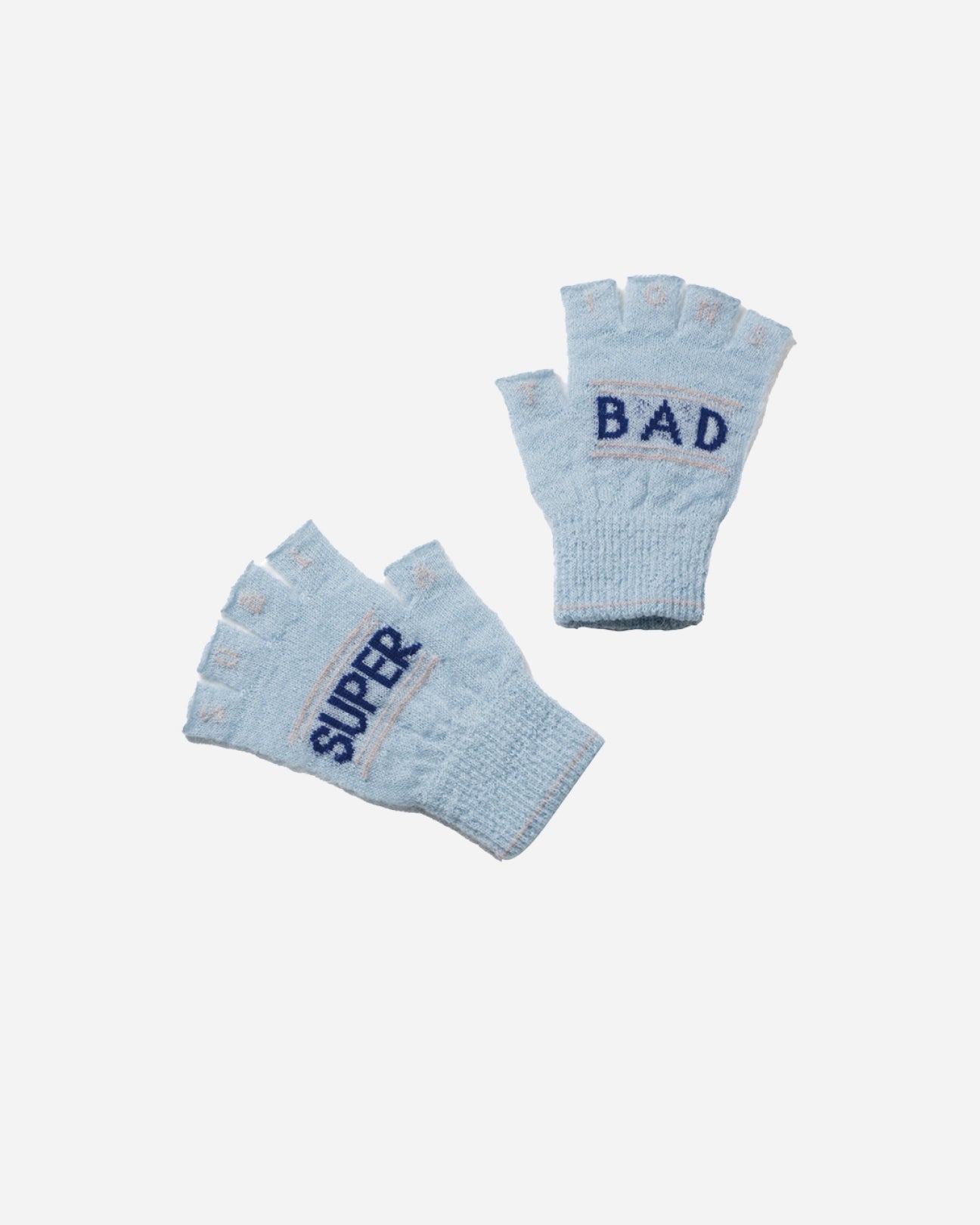 SGSB REVERSIBLE FINGERLESS GLOVES .10【SAX BLUE】