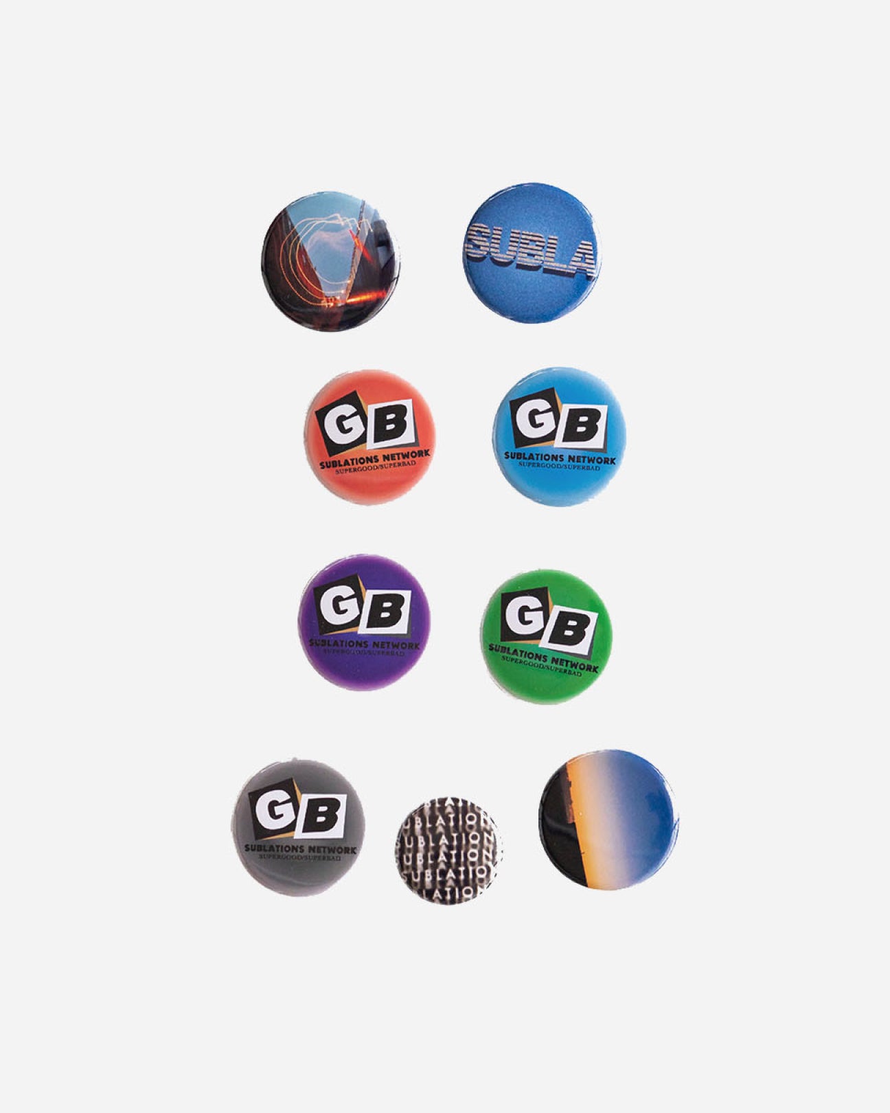 SGSB TIN BADGES SET .09【BADGES SET】