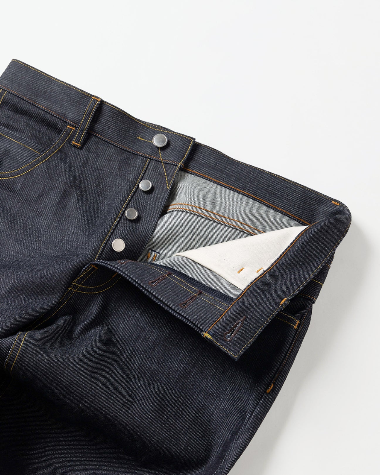 SLIM TAPERD SELVEDGE DENIM PANTS -Anderson- .06【RIGID INDIGO】