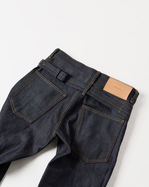 SLIM TAPERD SELVEDGE DENIM PANTS -Anderson- .06【RIGID INDIGO】