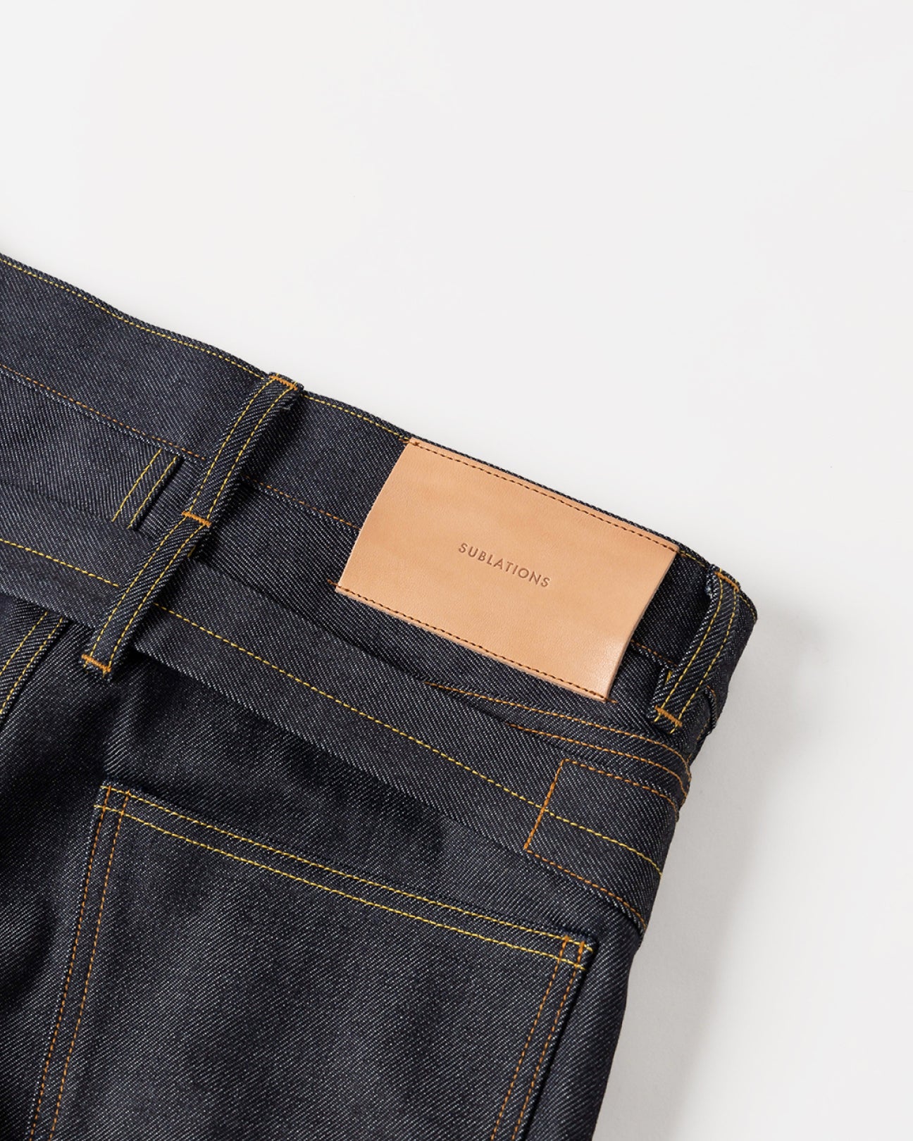 SLIM TAPERD SELVEDGE DENIM PANTS -Anderson- .06【RIGID INDIGO】