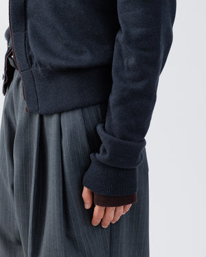 COMPACT LINER CARDIGAN .16【CHARCOAL】 – SUBLATIONS
