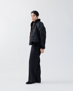 REVERSIBLE FUR MA-1 .16【MIDNIGHT BLACK】 – SUBLATIONS