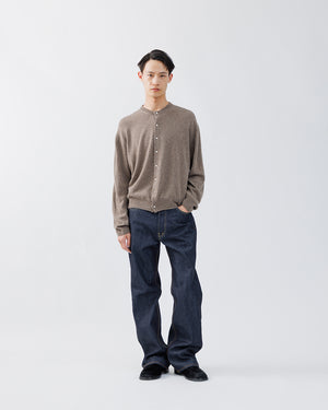 マロン CASHMERE CREW NECK CARDIGAN .16【MOCHA】 – SUBLATIONS