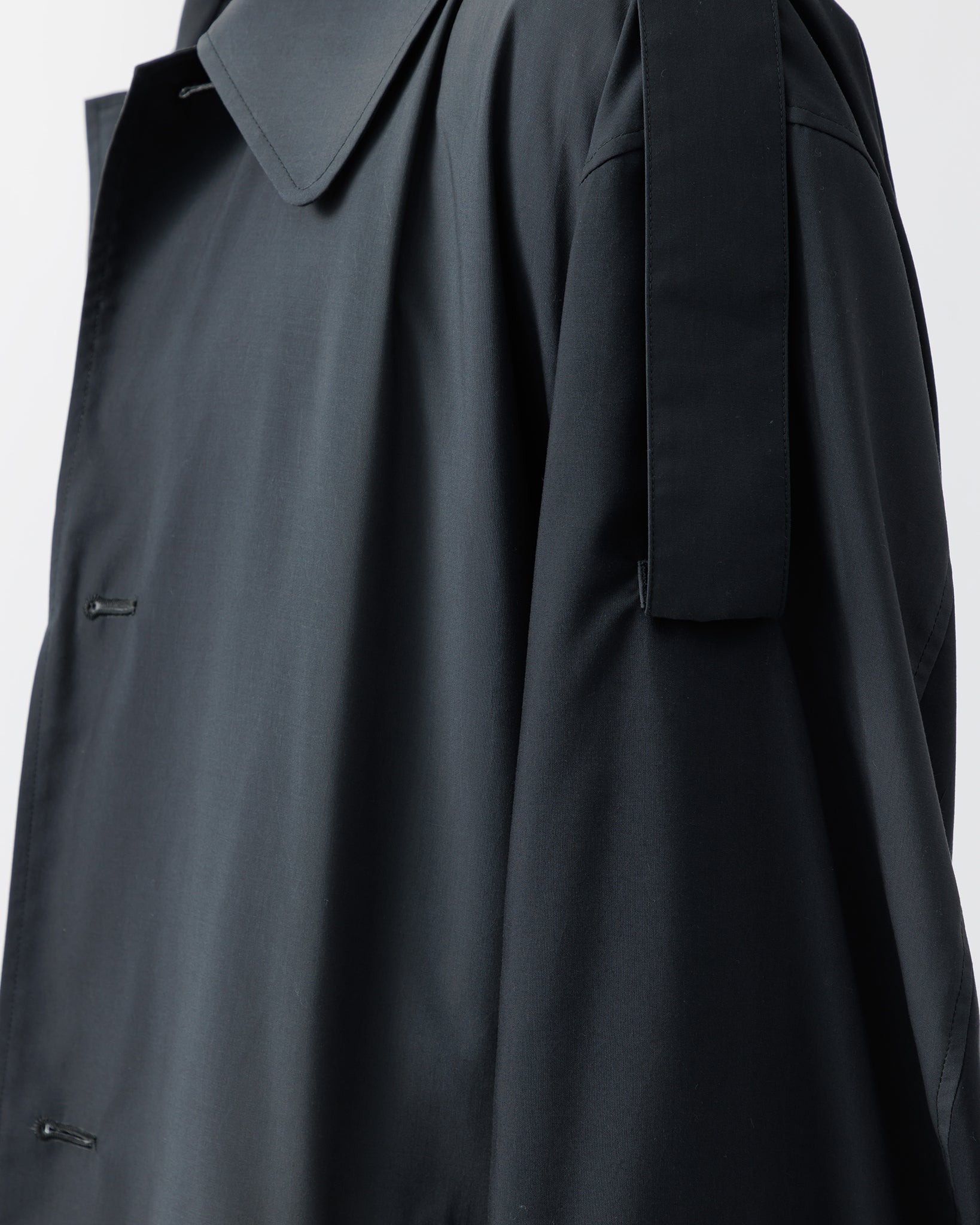 KIVULI PRINT LIGHT WEIGHT COAT .15【DARK KHAKI】