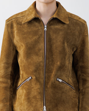 HEAVY SUEDE SPORTS JACKET .16【LOGGING YELLOW】 – SUBLATIONS