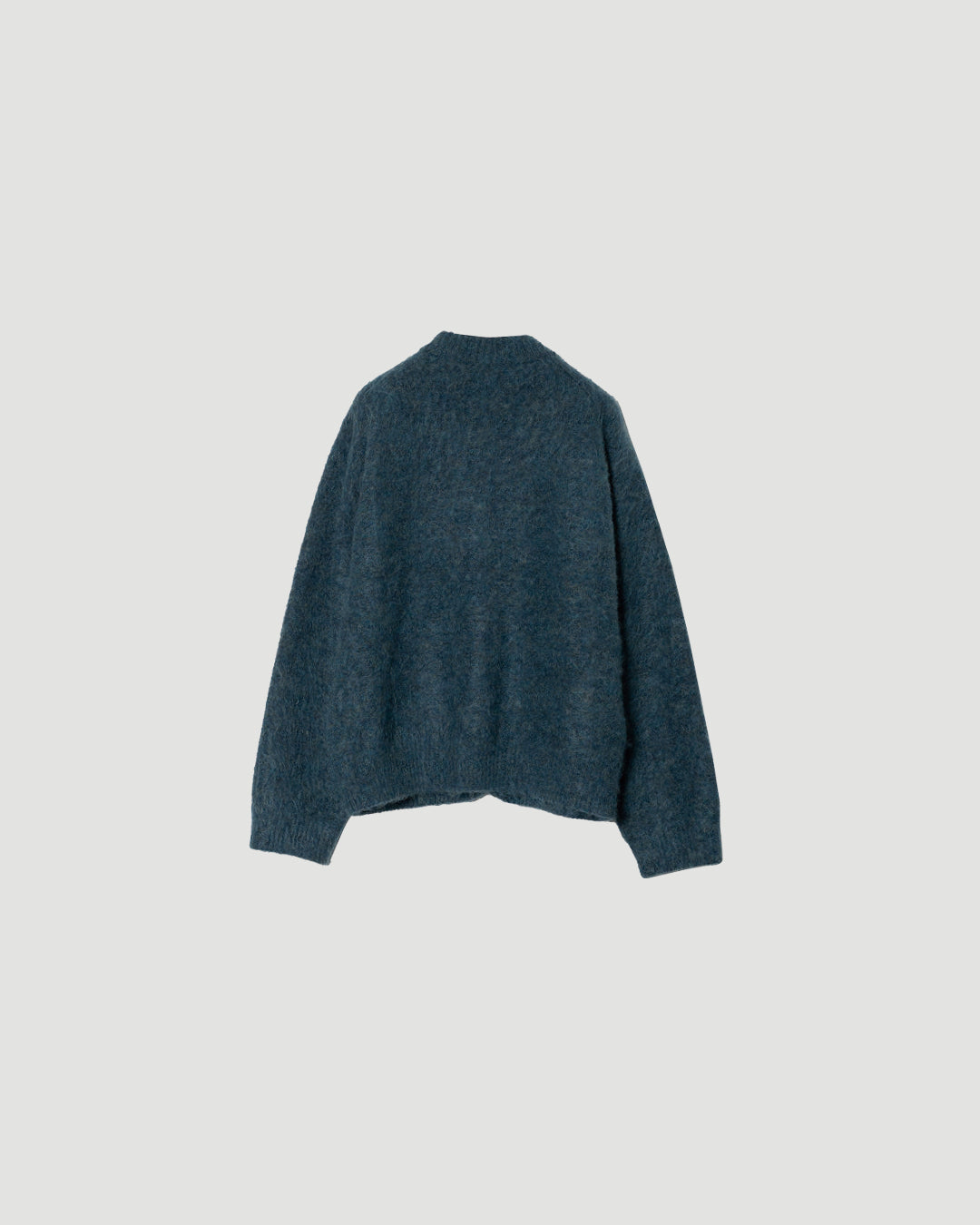 LOW SILHOUETTE MOHAIR CARDIGAN .07【HEATHER BLUE】 – SUBLATIONS