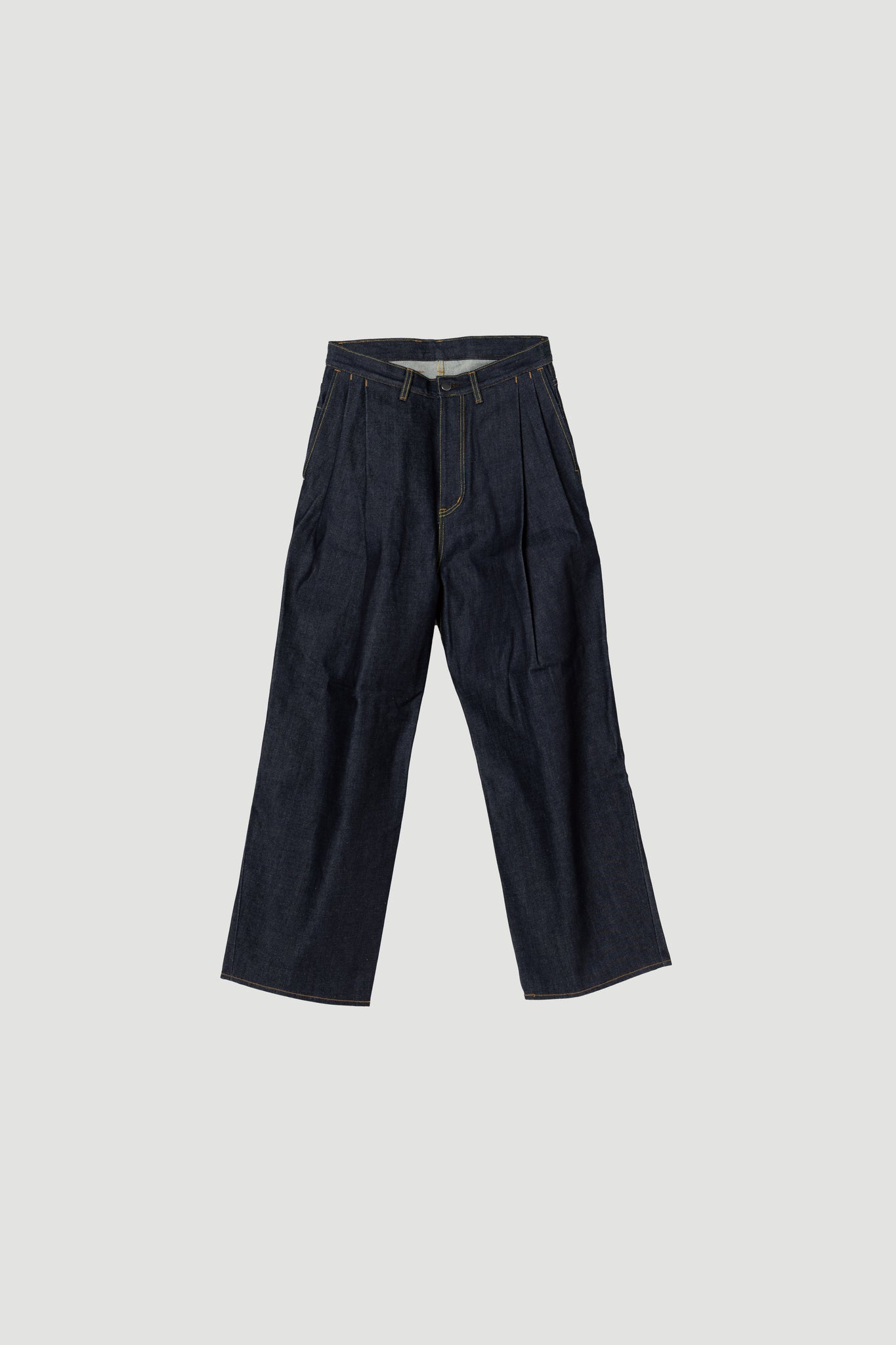 SUBLATIONS FLARE EASY TROUSERS BLUE - スラックス