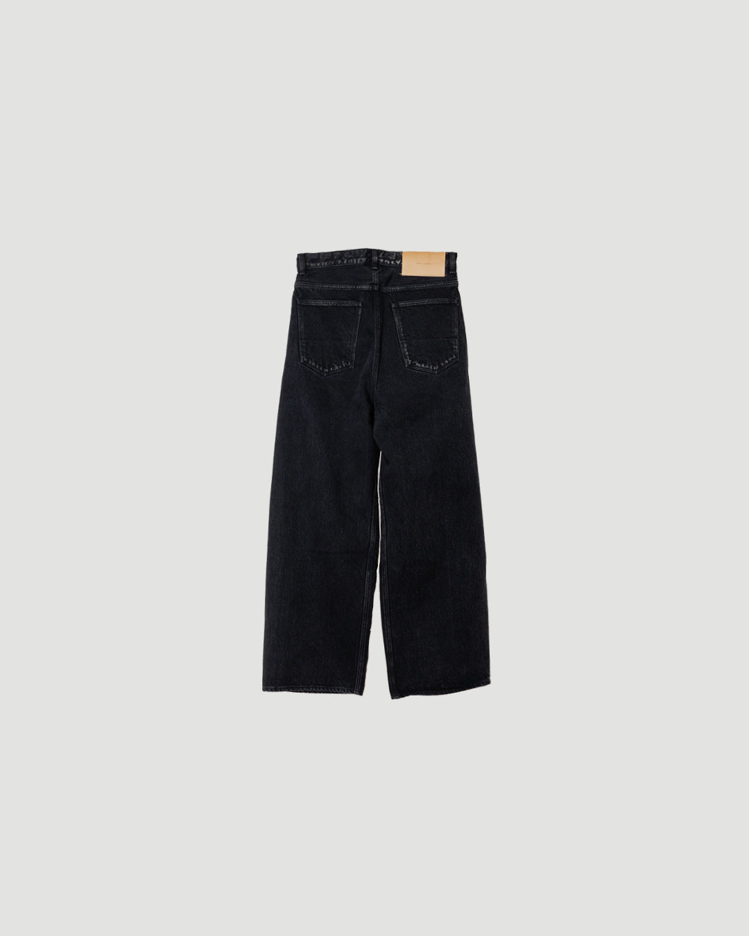 定価…31900円sublations 2tuck wide denim pants black