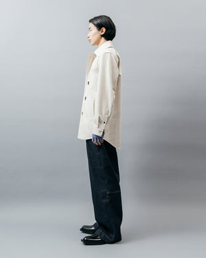 COTTON OVER SHIRT .09【OFF-WHITE】