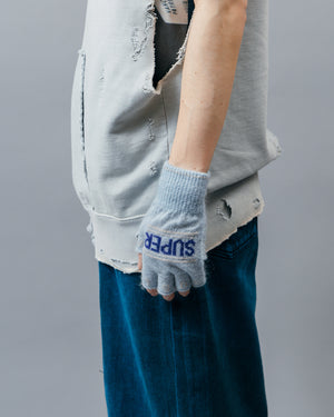 SGSB REVERSIBLE FINGERLESS GLOVES .10【SAX BLUE】