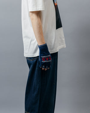 SGSB REVERSIBLE FINGERLESS GLOVES .10【NAVY】