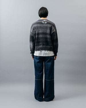 SGSB EMBROIDERY KASURI PO KNIT .10【ASH BLACK】