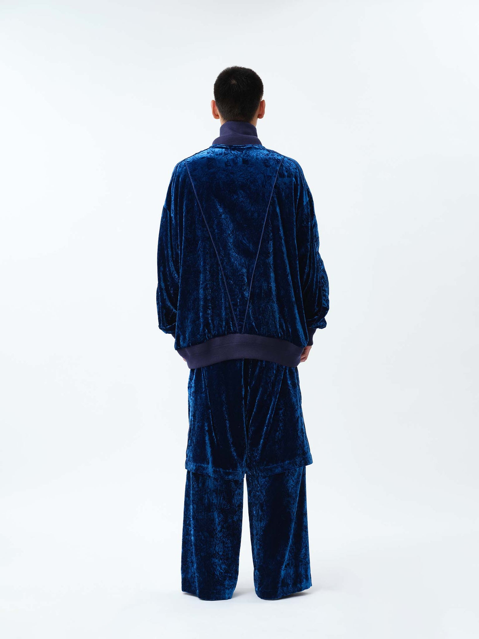 VELVET TRANSFORM EASY TRACK PANTS .12【BLUE】