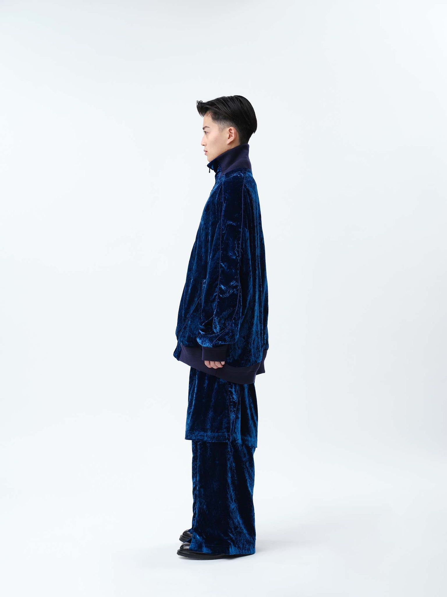 VELVET TRANSFORM EASY TRACK PANTS .12【BLUE】