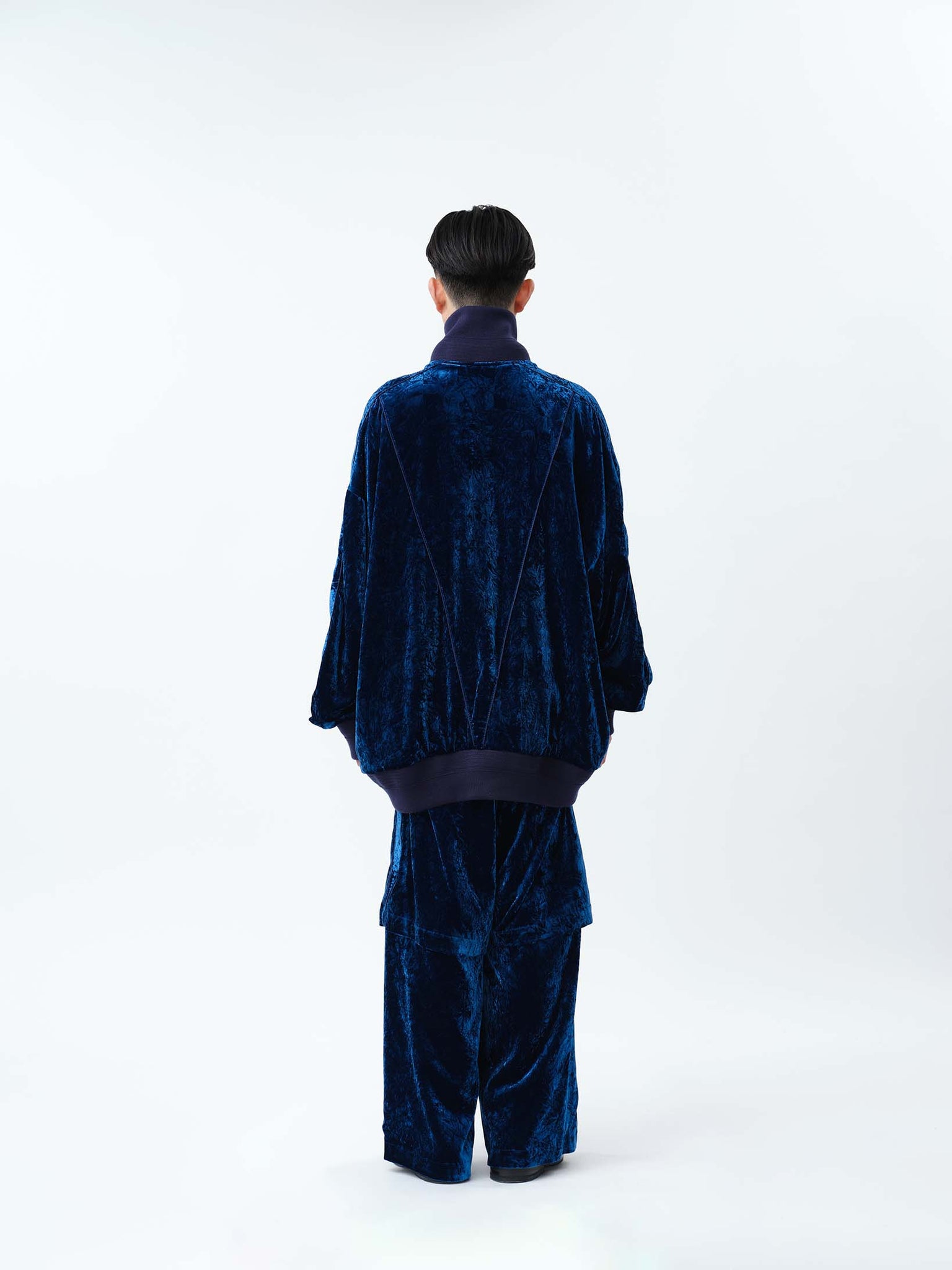 VELVET TRANSFORM EASY TRACK PANTS .12【BLUE】