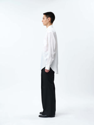 REGULAR FIT TAB COLLAR SHIRT .12【OFF WHITE】