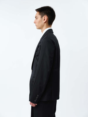 SUPER140 SINGLEBREASTED JACKET .12【BLACK】