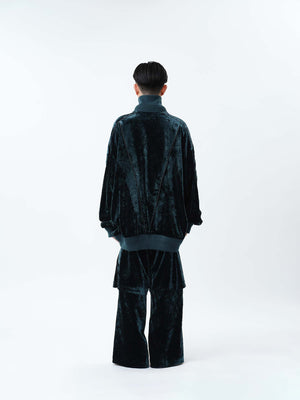 VELVET TRANSFORM EASY TRACK PANTS .12【GREEN】