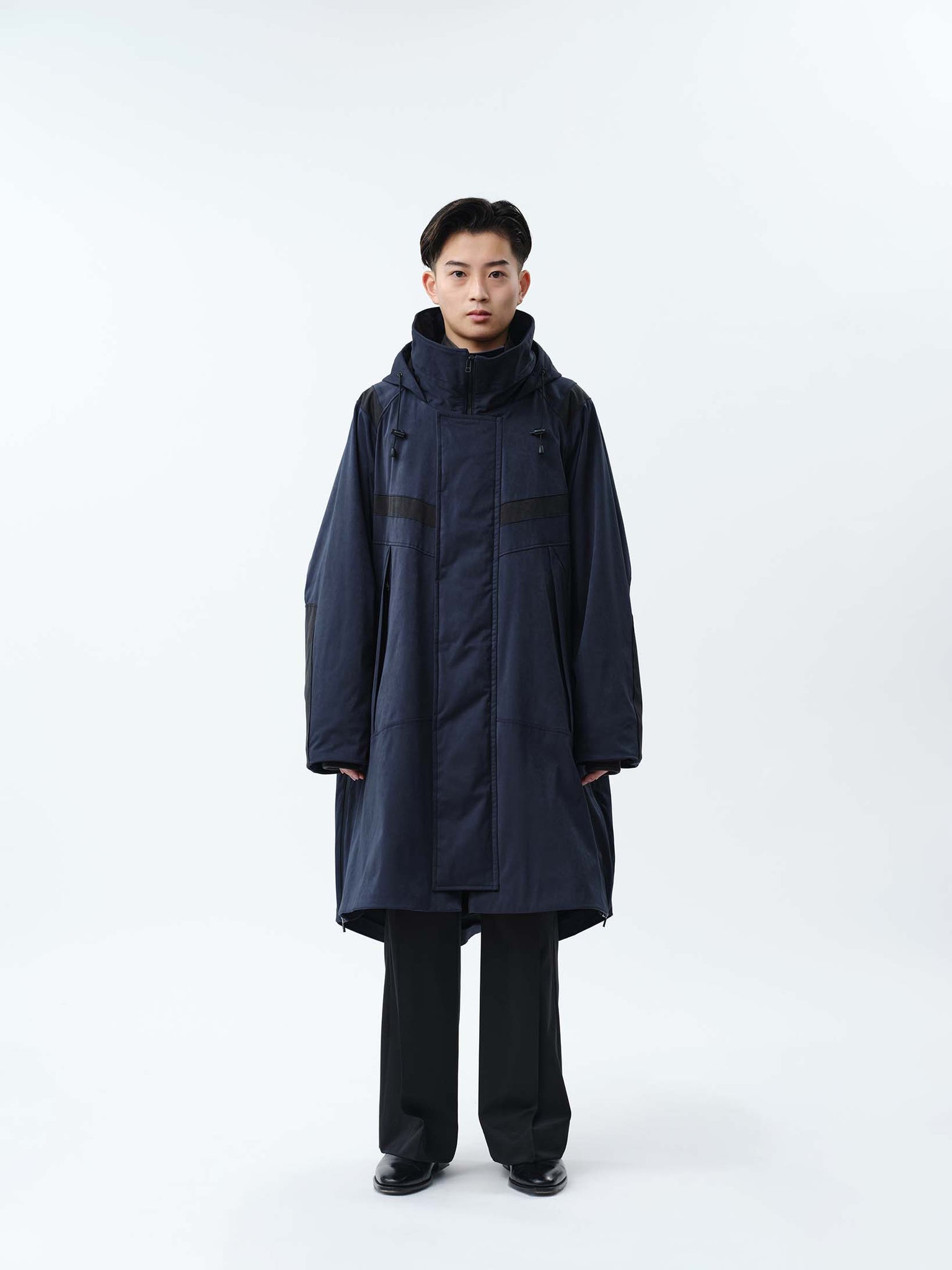 TECH SUEDE MONSTER PARKA .12【D .NAVY】