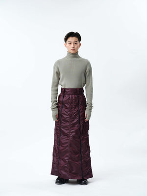 PILOT GURKHA LONG SKIRT .12【BOURDEAUX】