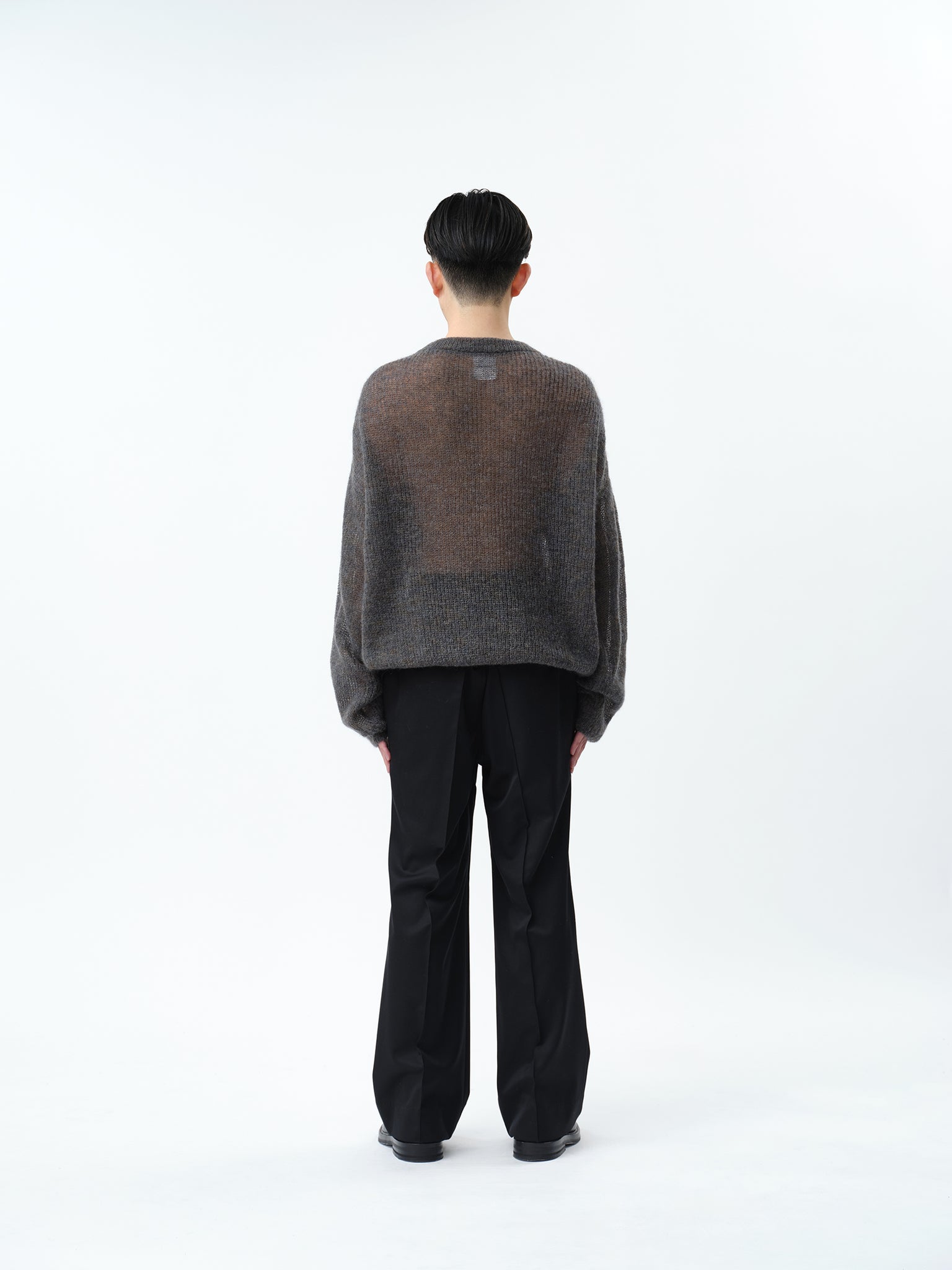 MOHAIR LOW GAUGE P/O KNIT .12【CHARCOAL】