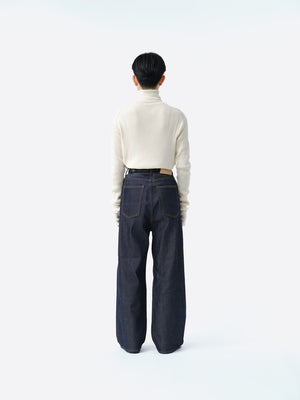 2TUCK WIDE DENIM PANTS -ENTASIS Mk-Ⅱ- .10【RIGID INDIGO】